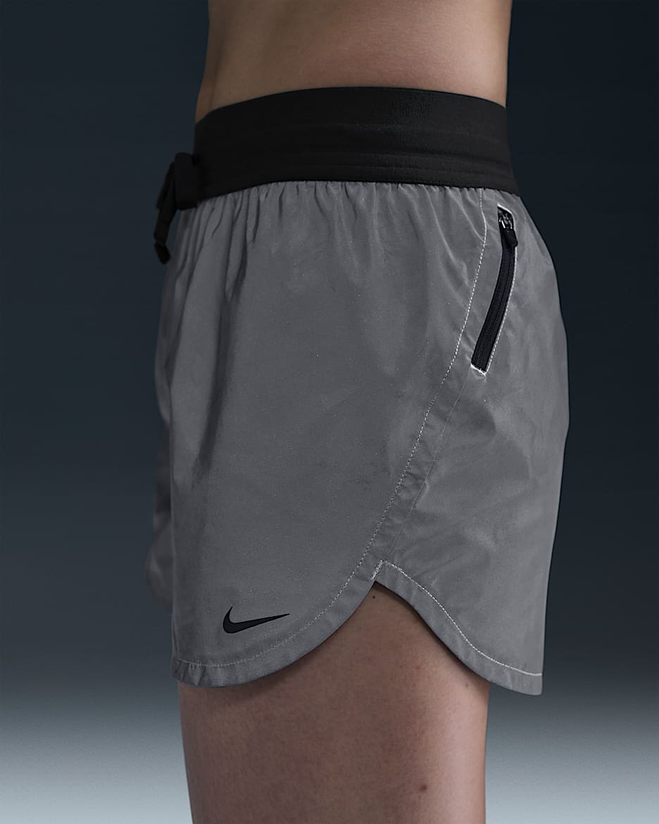 Nike Running Division Women s 7.5cm approx. Unlined Reflective Running Shorts. Nike PH